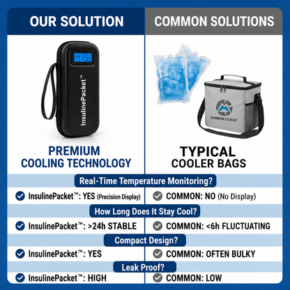 Insulinepacket™ - Insulin Cooling Safe Pack