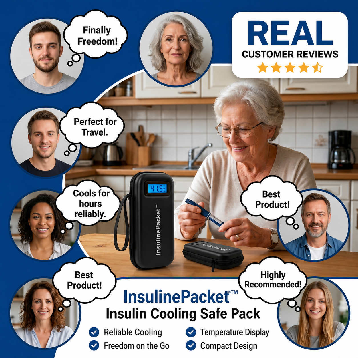 Insulinepacket™ - Insulin Cooling Safe Pack