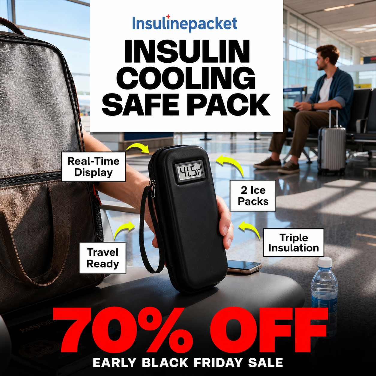 Insulinepacket™ - Insulin Cooling Safe Pack
